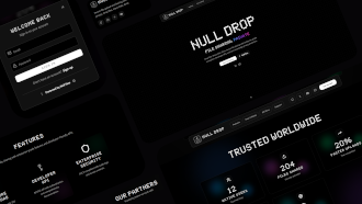 Nulldrop Website Preview